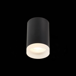 ST100.402.01 Светильник потолочный Черный GU10 1*50W IP20 D64xH99 220V Без ламп Накладные светильники ST LUCE