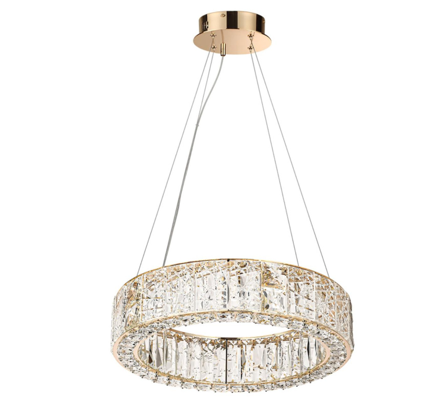 Люстра ODEON LIGHT 5071/60L VERSION модерн золото/прозрачный 60W