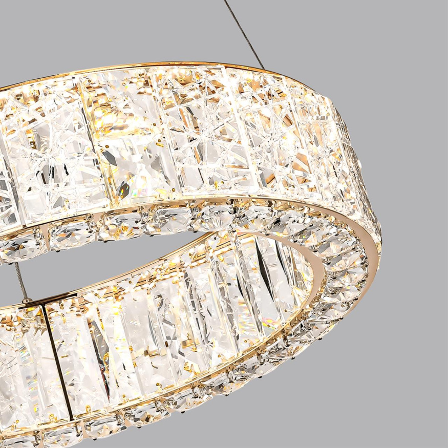 Люстра ODEON LIGHT 5071/60L VERSION модерн золото/прозрачный 60W