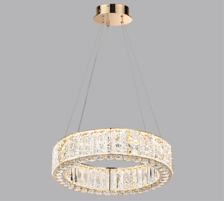 Люстра ODEON LIGHT 5071/60L VERSION модерн золото/прозрачный 60W