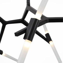 SL947.402.10 Люстра потолочная ST-Luce Черный/Белый G9 10*5W LACONICITA ST LUCE