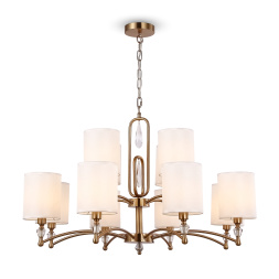 Подвесная люстра Riverside FR1007PL-12BS Freya E14 Классический