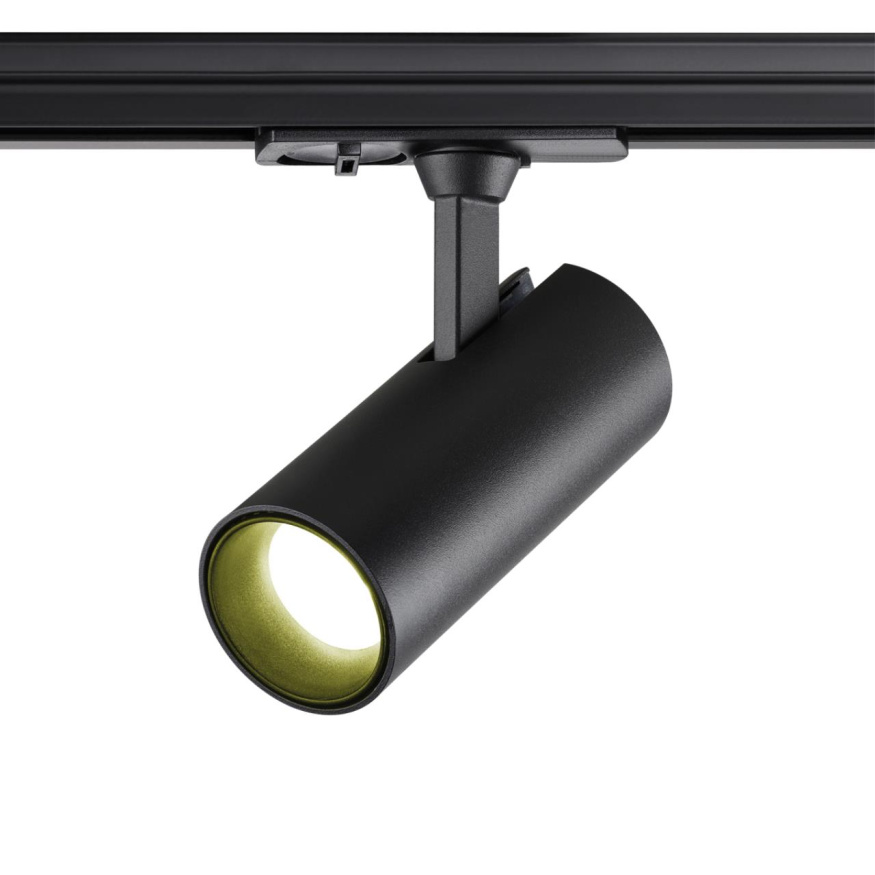 Светильник трековый однофазный двухжильный светодиодный NOVOTECH 359149 SELENE лофт, минимализм, хай-тек черный 15W