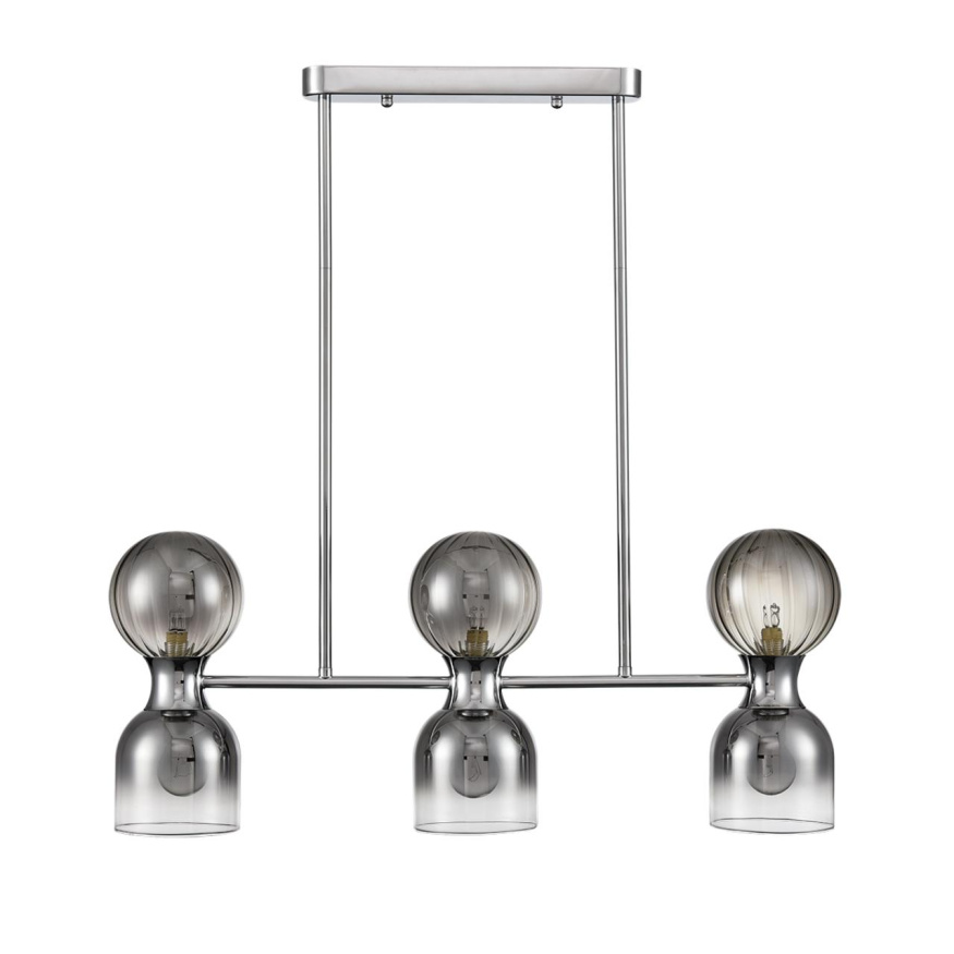 Светильник подвесной LUMION 8114/6 TAUNA модерн металл, стекло 3x30W, 3x40W