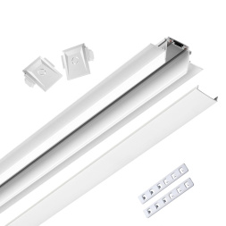 Низковольтный шинопровод для встраиваемого монтажа в ГКЛ, длина 1м NOVOTECH 135198 SMAL белый