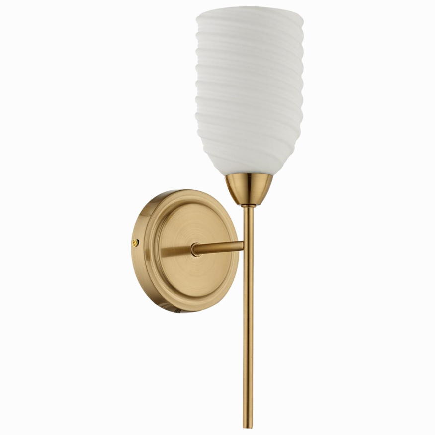 Бра LUMION 6512/1W MONROE модерн латунь 1x40W