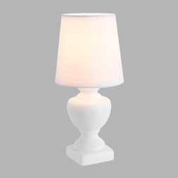 Настольная лампа LUMION 8163/1T BIANKA в классическом стиле белый 1x40W