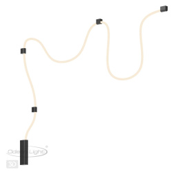 Настенно-потолочный светильник ODEON LIGHT 4391/30CL CORDA хай-тек черный 1x30W