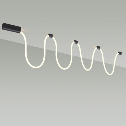 Настенно-потолочный светильник ODEON LIGHT 4391/30CL CORDA хай-тек черный 1x30W