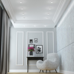 Светильник встраиваемый NOVOTECH 370716 LIRIO хай-тек белый 9Вт