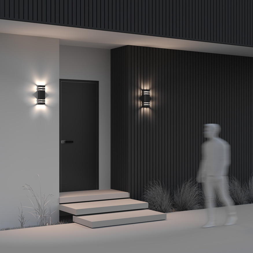 Настенный светильник (бра) Outdoor O578WL-02B