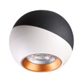Накладной светильник NOVOTECH 358156 BALL LED 6Вт черный/белый/золото техно