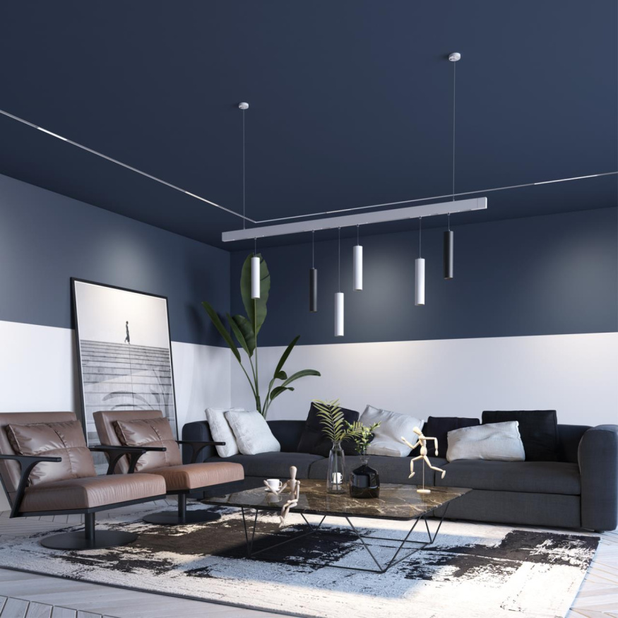 Трековый светильник для низковольного шинопровода NOVOTECH 358422 FLUM в скандинавском стиле черный 12Вт