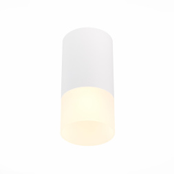 ST100.512.01 Светильник потолочный Белый GU10 1*50W IP20 D64xH131 220V Без ламп Накладные светильники ST LUCE