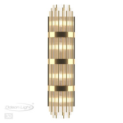 Настенный светильник ODEON LIGHT EXCLUSIVE 4854/4W EMPIRE E14 4*40W золото ар деко