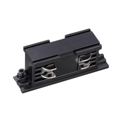 Соединитель внутренний с токопроводом для трёхфазного шинопровода NOVOTECH 135043 черный