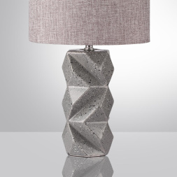 Настольная лампа LUMION 8136/1T BEINA модерн серый 1x60Вт