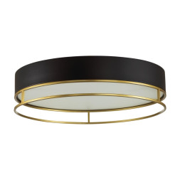 Потолочный светильник SONEX 7723/65L LOFTY LED 65W белый/черный/золотой лофт, минимализм, современный