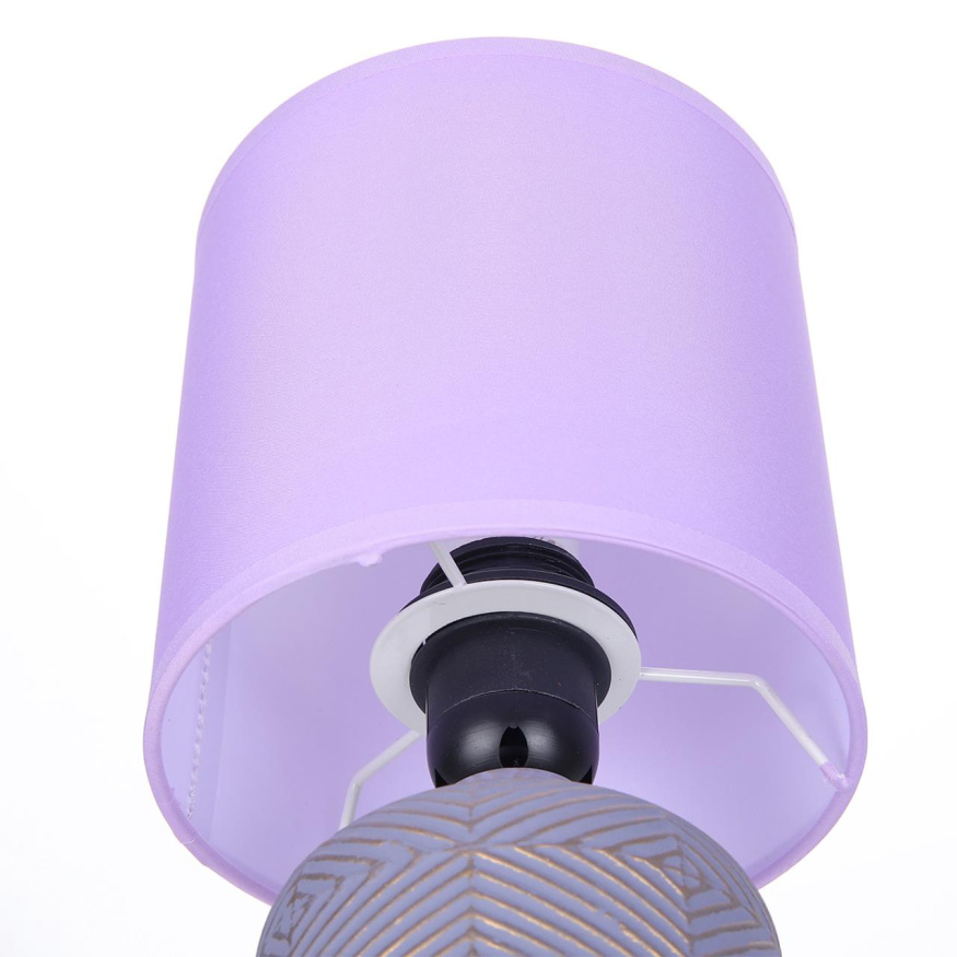 Настольная лампа LUMION 8220/1T NIANA в классическом стиле сиреневый 1x60Вт