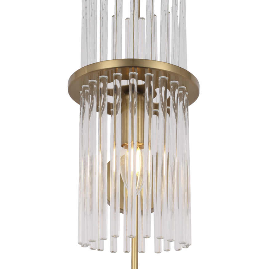 SL6145.301.01 Светильник настенный ST-Luce латунь/прозрачный E14 1*40W TASSE ST LUCE