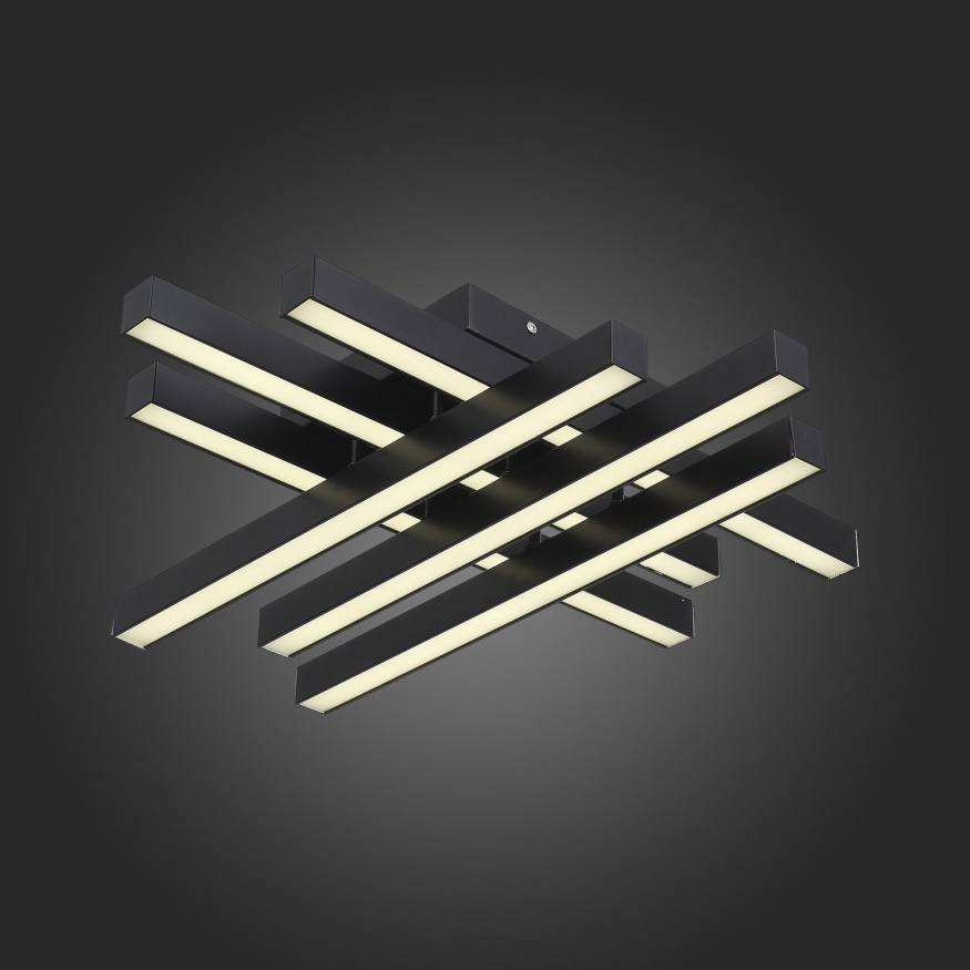 SL933.402.06 Люстра потолочная ST-Luce Черный/Белый,Черный LED 1*36W 3000K/4000K/6000K SAMENTO ST LUCE