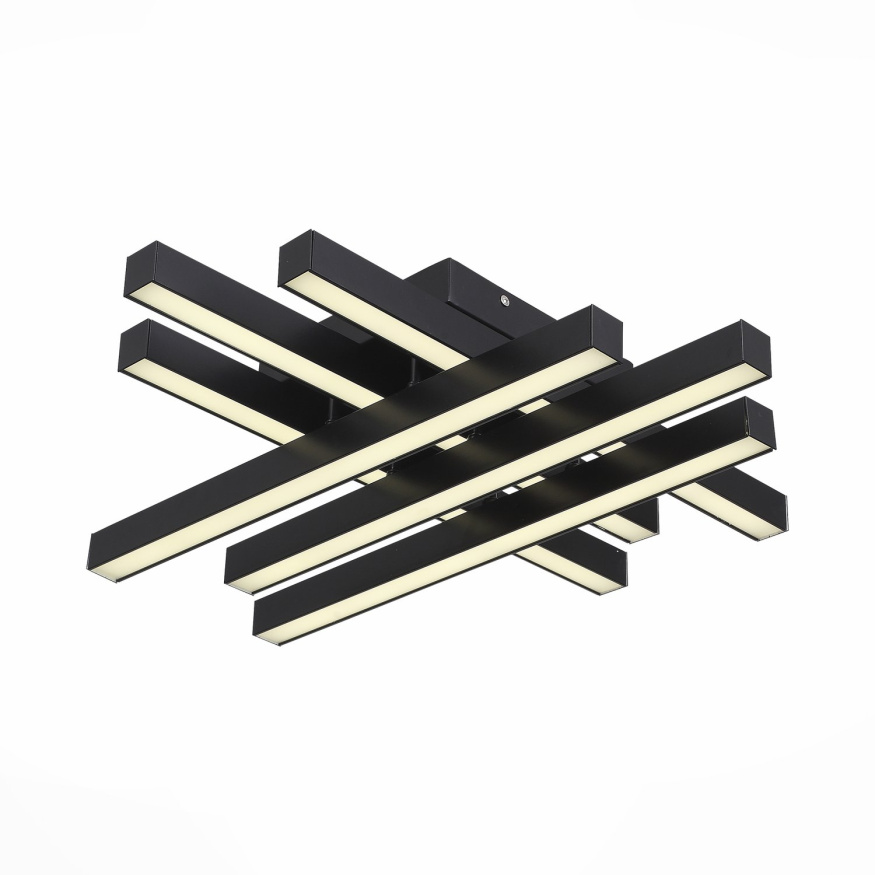 SL933.402.06 Люстра потолочная ST-Luce Черный/Белый,Черный LED 1*36W 3000K/4000K/6000K SAMENTO ST LUCE