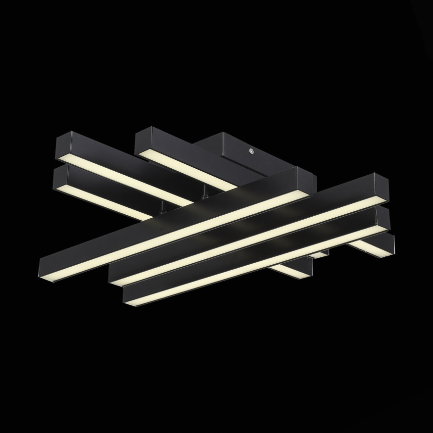 SL933.402.06 Люстра потолочная ST-Luce Черный/Белый,Черный LED 1*36W 3000K/4000K/6000K SAMENTO ST LUCE