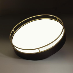 Потолочный светильник SONEX 7723/100L LOFTY LED 100W белый/черный/золотой лофт, минимализм, современный