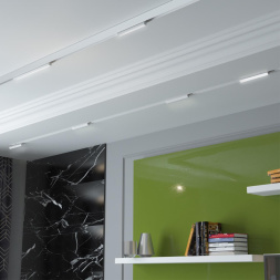 Трековый светильник для низковольного шинопровода NOVOTECH 358538 FLUM лофт, минимализм, хай-тек белый 12Вт