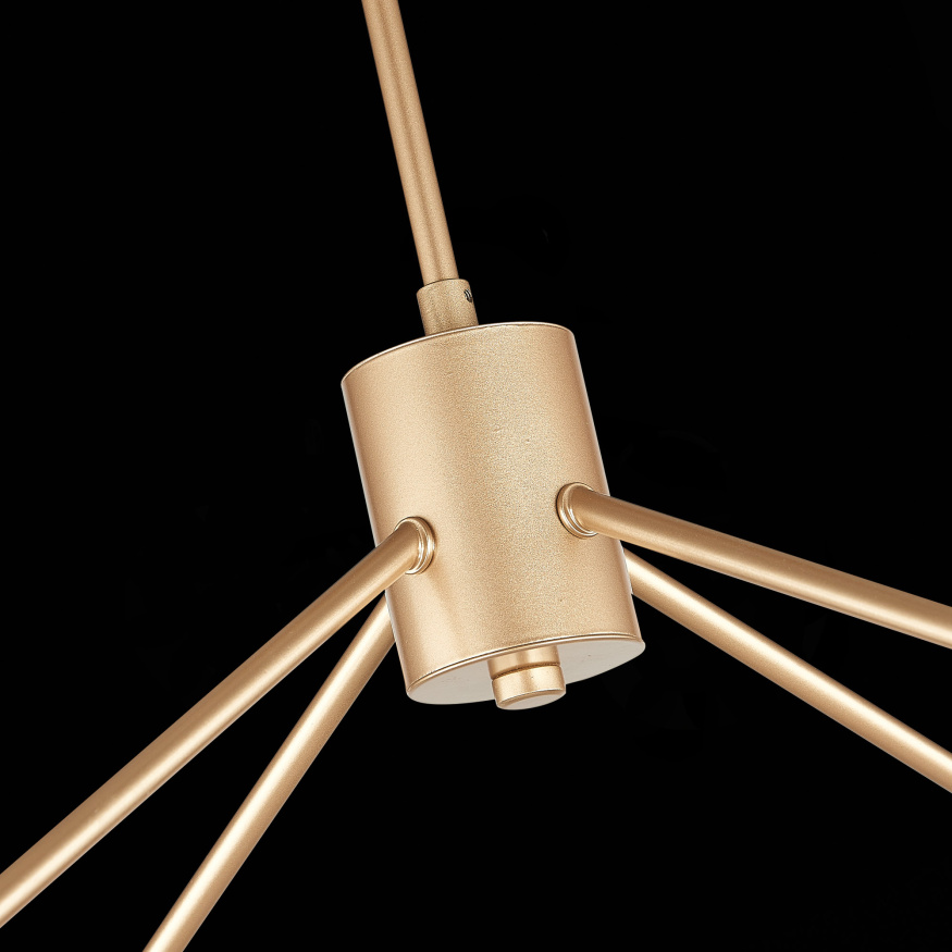 SLE155902-08 Светильник потолочный Золотистый/Белый E14 8*40W MARIO EVOLUCE