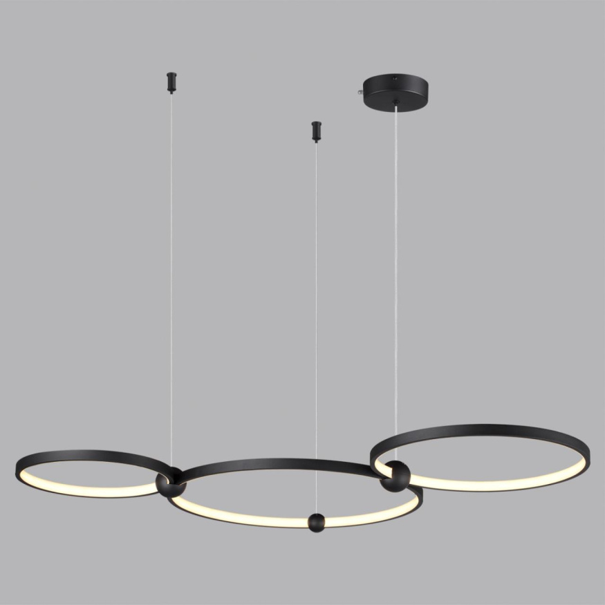 Светильник подвесной LUMION 6533/85L DIEGO хай-тек чёрный 85W