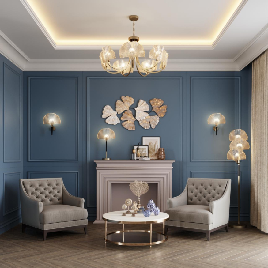 Торшер Odeon light exclusive  Ventaglio 4870/3F