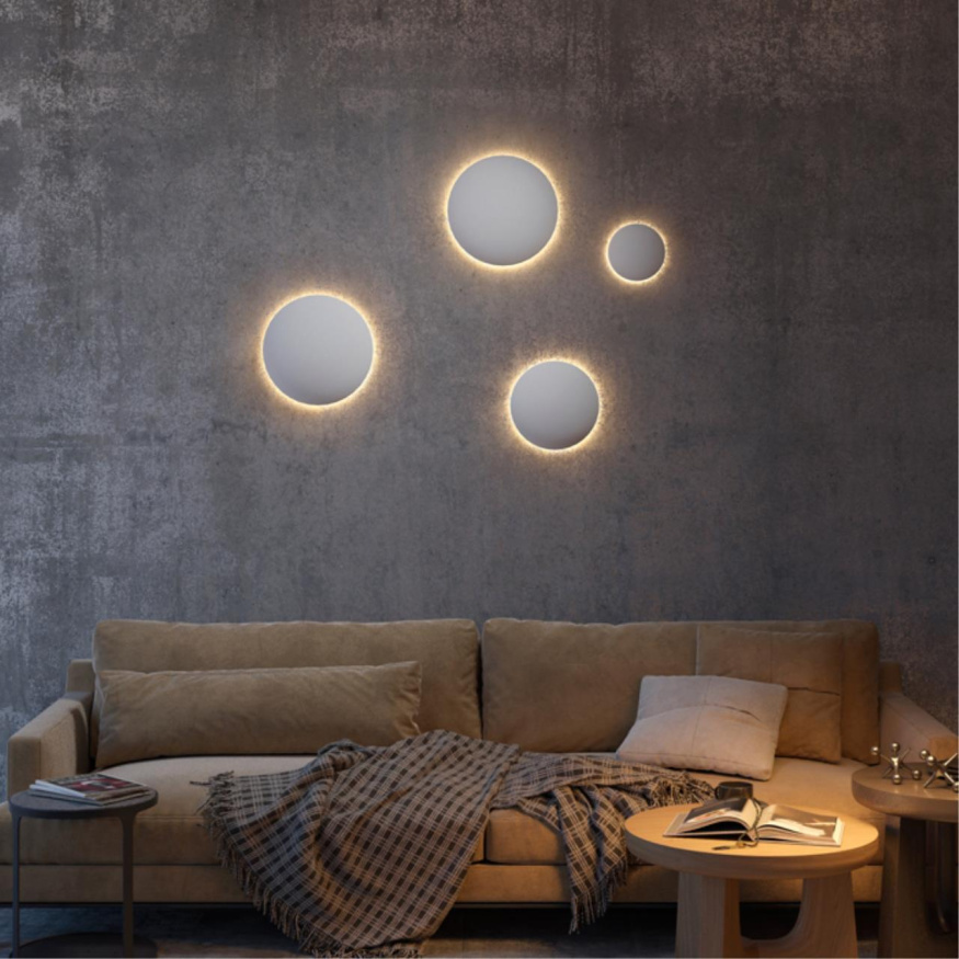 Накладной светодиодный светильник NOVOTECH 357928 CAIL хай-тек белый 7Вт