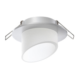 Светильник встраиваемый NOVOTECH 370897 LIRIO хай-тек белый 9Вт