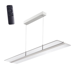 Светильник подвесной диммируемый со сменой цветовой температуры пульт ДУ в комплекте NOVOTECH 358991 ITER лофт белый 50Вт