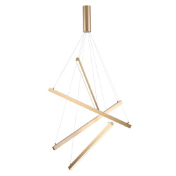 Подвес ODEON LIGHT 3860/48L COMETA хай-тек золото 48W