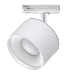 Светильник трековый однофазный трехжильный светодиодный с переключателем цветовой температуры NOVOTECH 358973 GIRO белый 12+3Вт