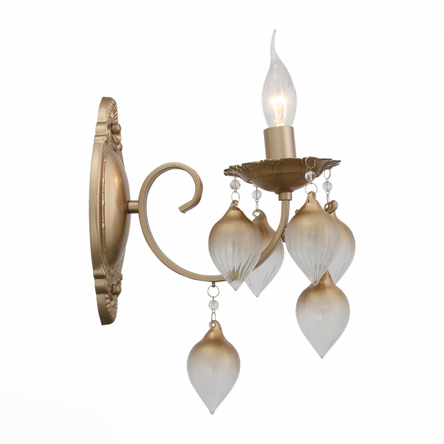 Бра Frutti SL659.301.01 ST Luce E14 Классический, Арт-Деко