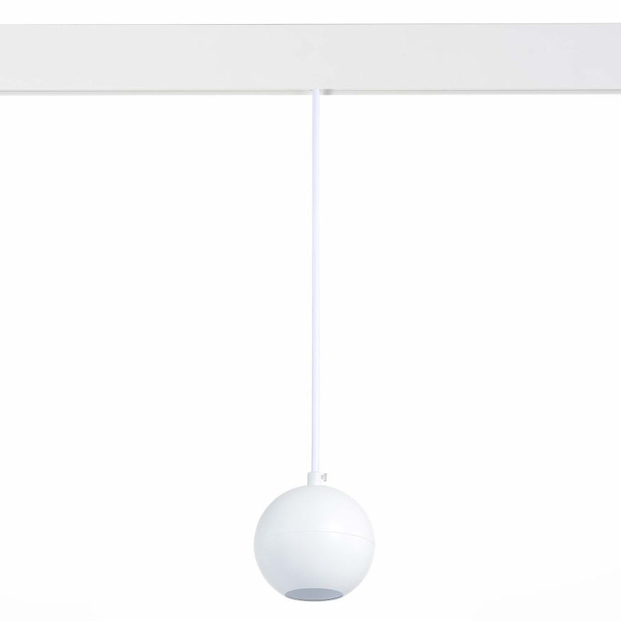 ST354.543.12 Магнитный трековый светильник подвесной Белый LED 1*12W 4000K 750Lm Ra&gt;80 36° IP20 D100 SKYLINE 48 ST LUCE