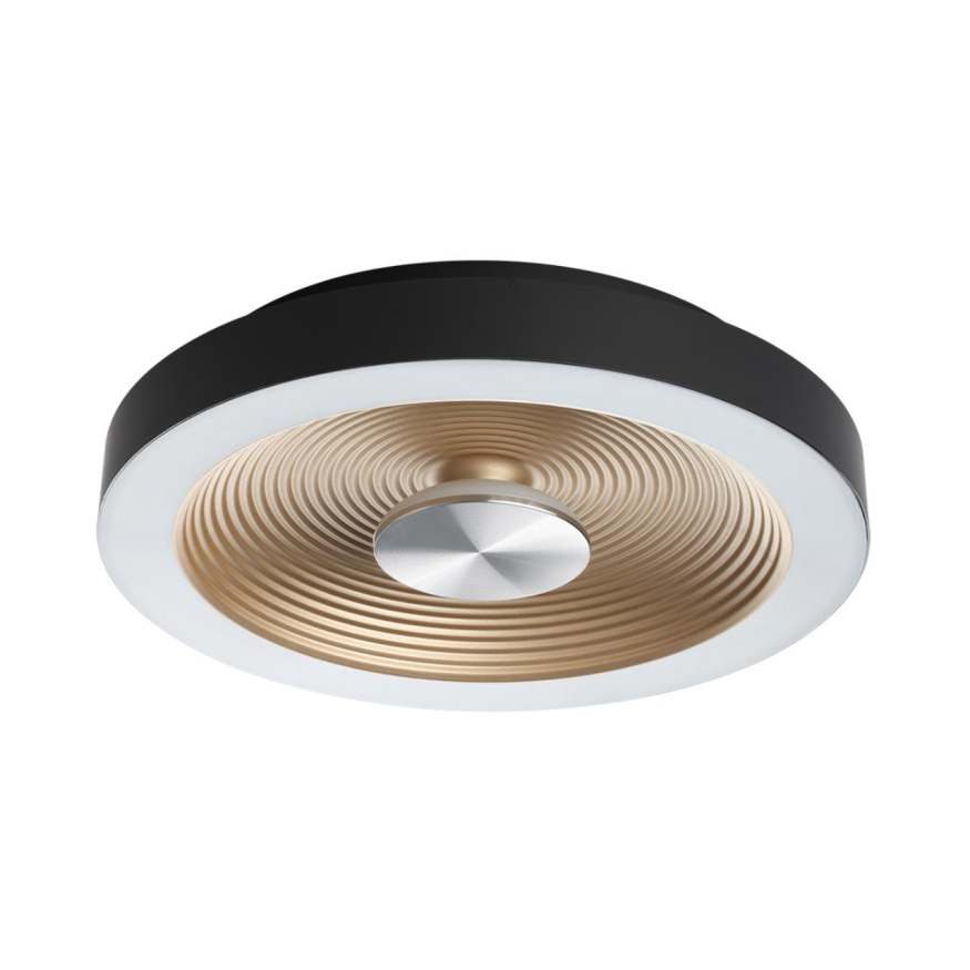 Потолочный светильник SONEX 7753/18L QUANTUM модерн белый/черный/золотой 18W