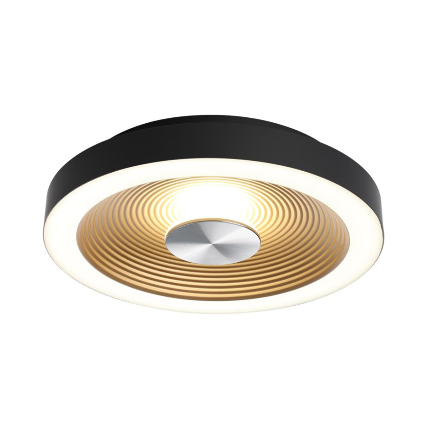 Потолочный светильник SONEX 7753/18L QUANTUM модерн белый/черный/золотой 18W