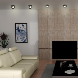 Встраиваемый светодиодный светильник NOVOTECH 357983 GRODA лофт, минимализм, хай-тек, в морском стиле черный 12Вт