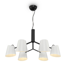 Подвесная люстра Nordic FR5127PL-06B Freya E14 Модерн, Скандинавский