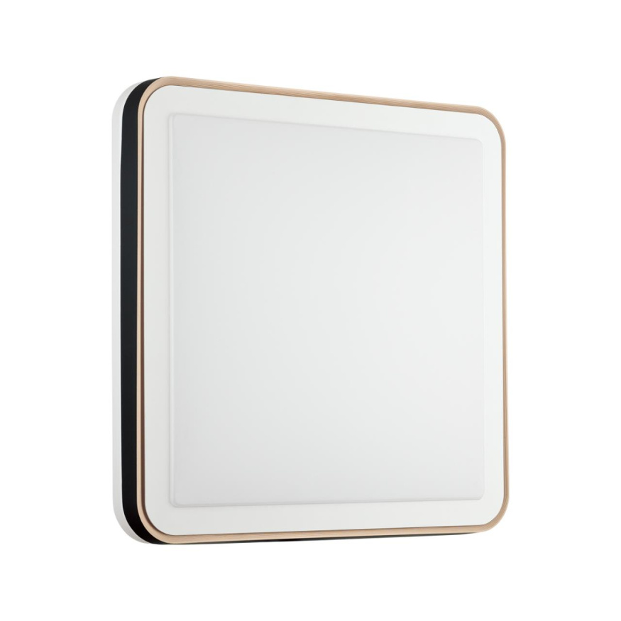 Настенно-потолочный светильник SONEX 7621/DL AKUNA модерн белый/черный/медный 48W