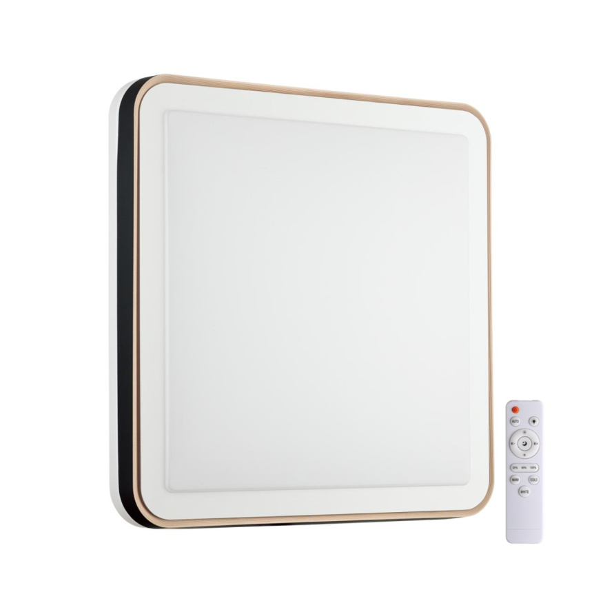 Настенно-потолочный светильник SONEX 7621/DL AKUNA модерн белый/черный/медный 48W