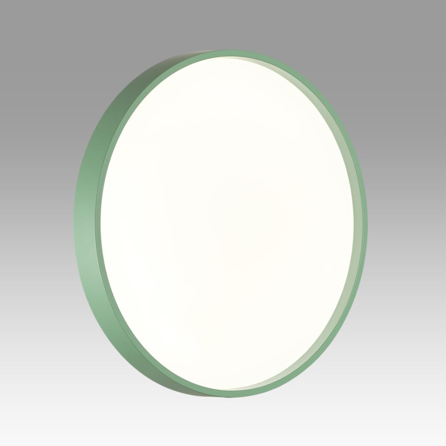 Настенно-потолочный светильник SONEX 7743/CL MAVIC модерн белый/зеленый 30W