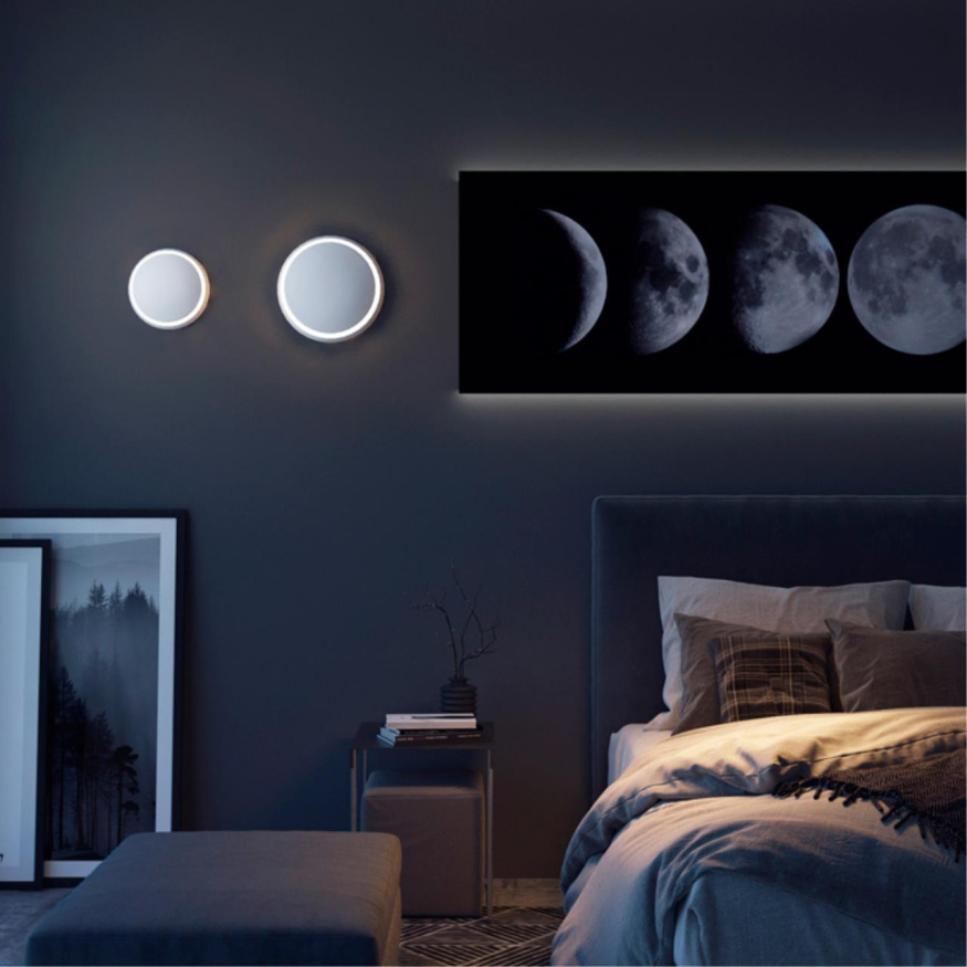 Накладной светодиодный светильник NOVOTECH 357930 CAIL хай-тек белый 4Вт