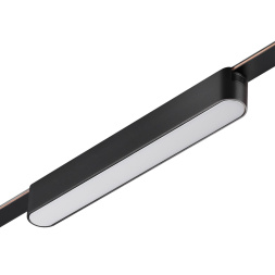 Трековый смарт-светильник для низковольтного шинопровода с двумя режимами работы NOVOTECH 359462 EASY черный 12Вт