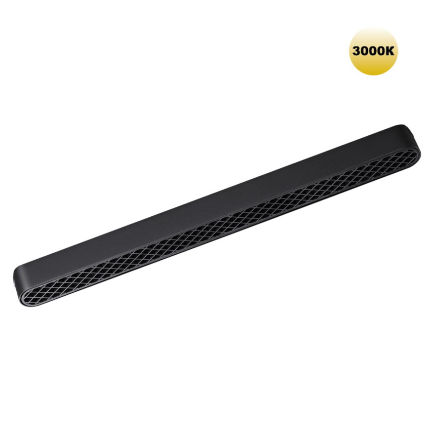 Трековый светильник для низковольтного шинопровода NOVOTECH 359248 SMAL лофт, минимализм, хай-тек черный 18W