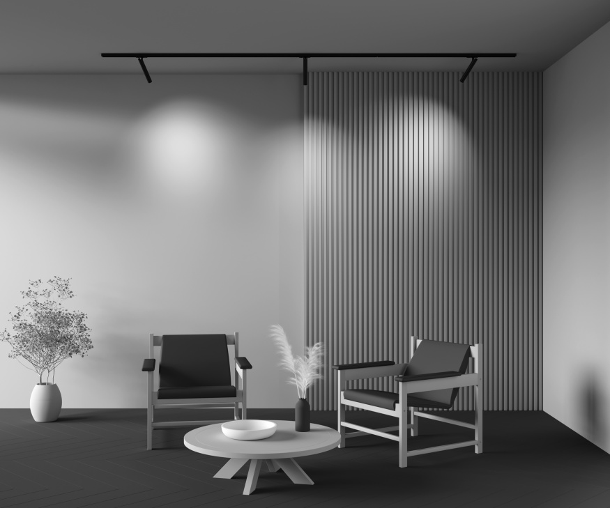 Трековый светильник Technical TR141-1-6W4K-M-B